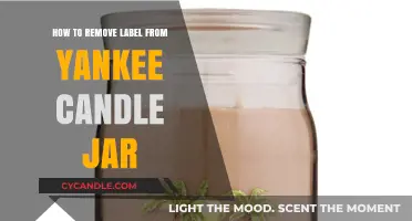 Effortless Yankee Candle Jar Label Removal: Quick DIY Guide