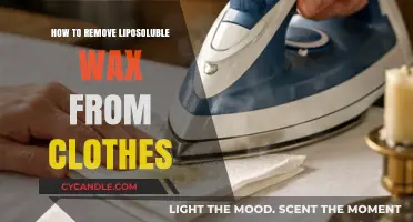 Effective Tips to Remove Liposoluble Wax Stains from Clothes Easily