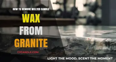 Effective Ways to Remove Melted Candle Wax from Granite Surfaces