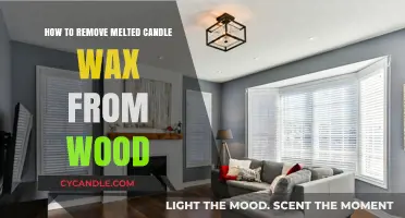 Effective Ways to Remove Melted Candle Wax from Wood Surfaces
