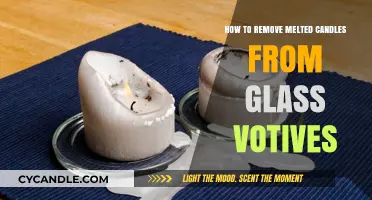 Removing Melted Candles from Glass Votives: A Quick Guide