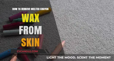 Quickly Remove Melted Crayon Wax from Skin: Easy DIY Solutions