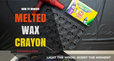 Effective Methods to Remove Melted Wax Crayon from Surfaces