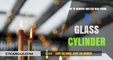 Effective Methods to Remove Melted Wax from Glass Cylinders