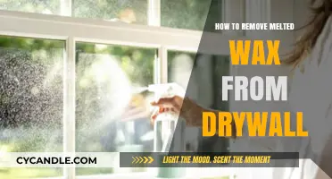 Effective Methods to Remove Melted Wax from Drywall Surfaces