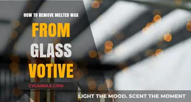 Effortless Ways to Remove Melted Wax from Glass Votives