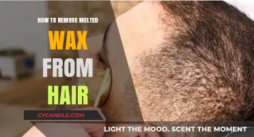 Quick Fixes: Removing Melted Wax from Hair Effortlessly and Safely