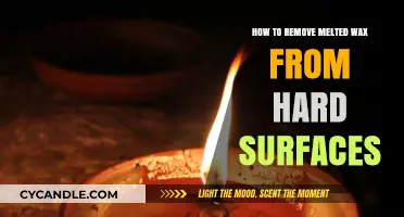 Effective Ways to Remove Melted Wax from Hard Surfaces Easily