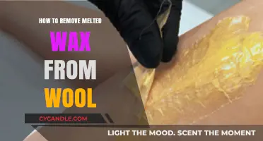 Effective Methods to Remove Melted Wax from Wool Safely