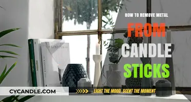 Easy Ways to Remove Metal from Candle Sticks