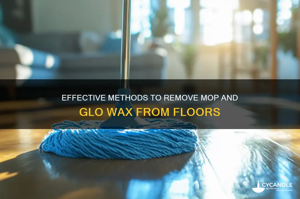 how to remove mop and glo wax