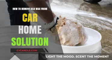 Effective Home Remedies to Remove Old Wax from Your Car
