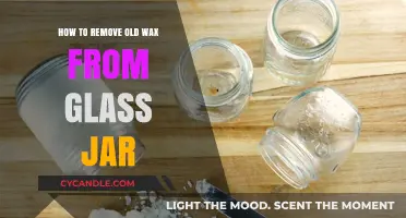 Effortless Wax Removal: Clean Old Wax from Glass Jars Easily