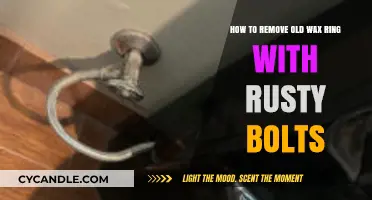 Removing Old Wax Rings with Rusty Bolts: A Step-by-Step Guide