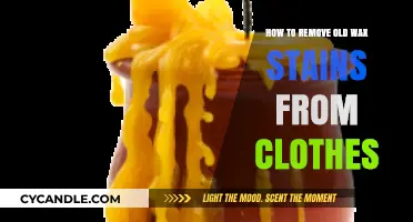 Effective Tips to Remove Old Wax Stains from Clothes Easily