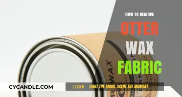 Effective Methods to Remove Otter Wax from Fabric Easily