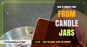 Easy Ways to Remove Paint from Candle Jars