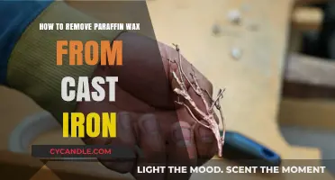 Effective Methods to Remove Paraffin Wax from Cast Iron Surfaces
