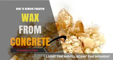 Effective Methods to Remove Paraffin Wax from Concrete Surfaces