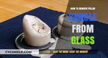 Removing Stubborn Pillar Candles From Glass Containers