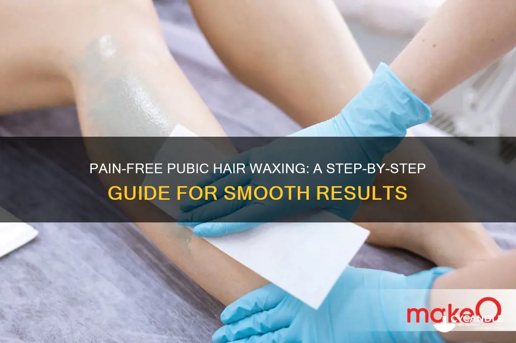 how to remove pubic hair with wax