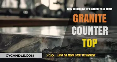 Effective Ways to Remove Red Candle Wax from Granite Countertops
