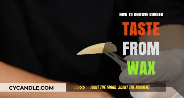 Eliminate Rubber Taste from Wax: Simple Effective Solutions Revealed