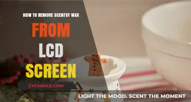Quick Fix: Removing Scentsy Wax from LCD Screens Safely
