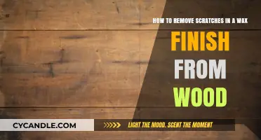 Restore Wood's Shine: Easy Scratch Removal for Wax Finishes