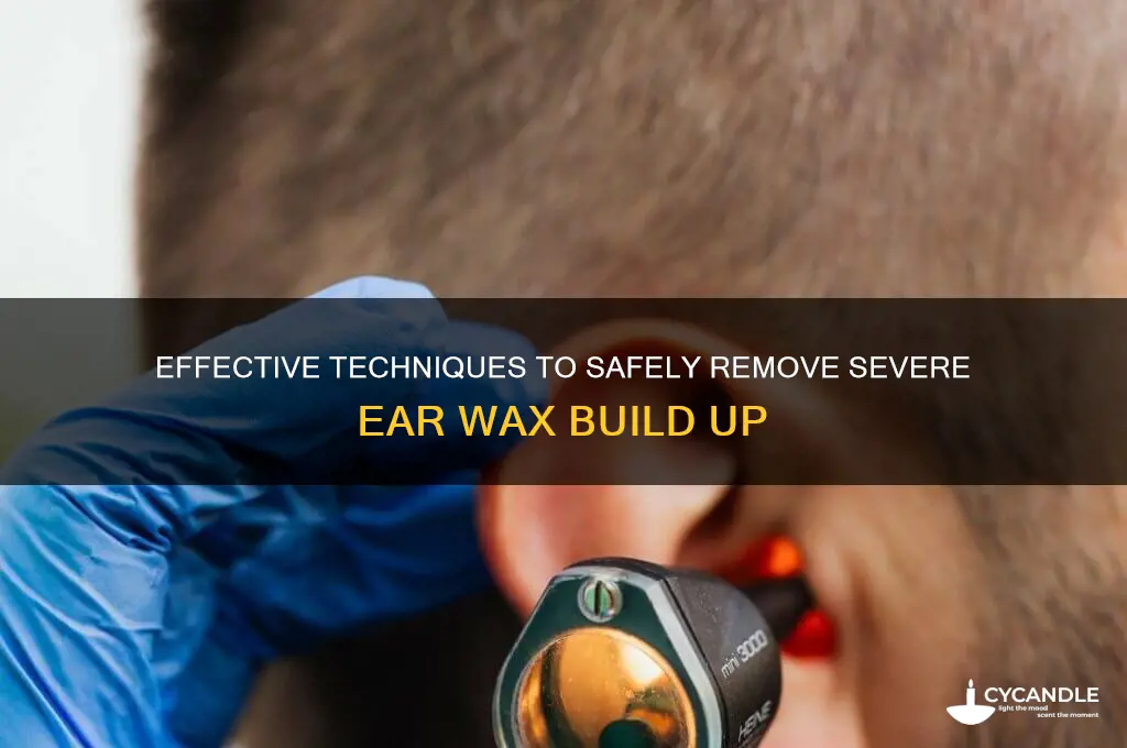 how to remove severe wax build up