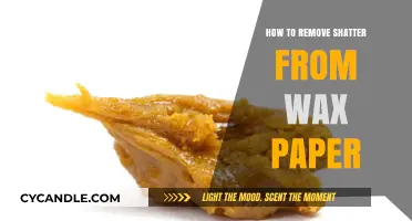 Effective Techniques to Safely Remove Shatter from Wax Paper