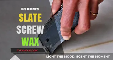 Effective Techniques for Removing Slate Screw Wax: A Step-by-Step Guide