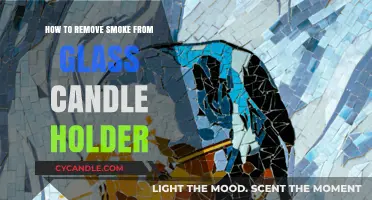 Eliminating Candle Smoke: Glass Holders