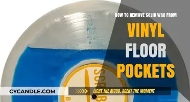 Effective Methods to Remove Solid Wax from Vinyl Floor Pockets