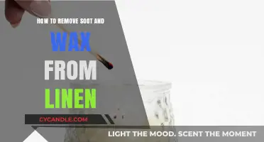 Effective Techniques to Clean Soot and Wax Stains from Linen Fabric