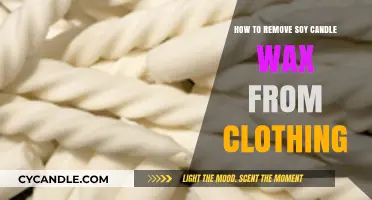 Quick Tips: Removing Soy Candle Wax Stains from Clothes Easily