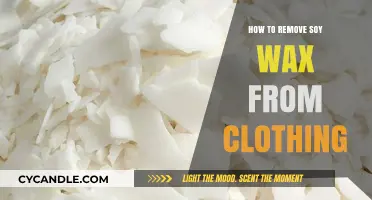 Quick Tips for Removing Soy Wax Stains from Your Clothes
