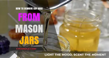 Effortless Soy Wax Removal: Clean Mason Jars Like a Pro
