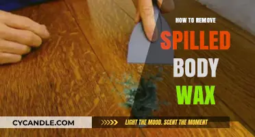 Quick Tips for Removing Spilled Body Wax from Surfaces