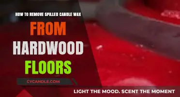 Quickly Clean Spilled Candle Wax from Hardwood Floors: Easy Steps