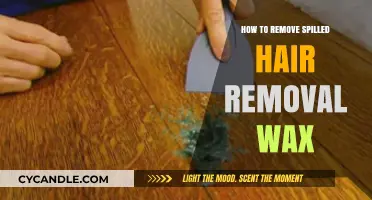 Quick Tips for Removing Spilled Hair Removal Wax Easily