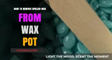 Quick Tips for Removing Spilled Wax from Your Wax Pot