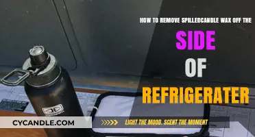 Quick Tips to Remove Candle Wax from Your Fridge Side