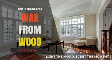 Effective Methods to Remove Spilt Wax from Wood Surfaces