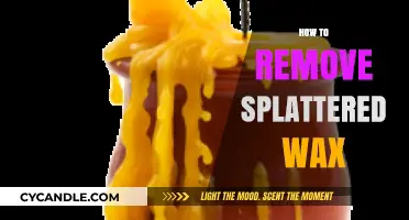 Effective Techniques to Remove Splattered Wax from Any Surface