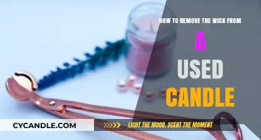 Easy Steps to Safely Remove Wick from Used Candles