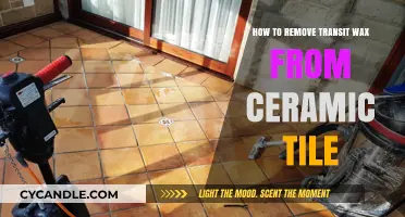 Effective Methods to Remove Transit Wax from Ceramic Tile Surfaces