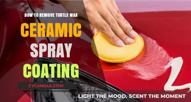 Effective Steps to Remove Turtle Wax Ceramic Spray Coating Safely