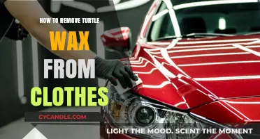 Effective Methods to Remove Turtle Wax Stains from Your Clothes