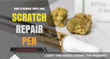 Effective Steps to Remove Turtle Wax Scratch Repair Pen Residue